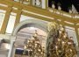 La Virgen del Rosario, minutos antes de entrar en su basílica