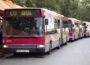 Autobuses de Tussam en la Feria de Abril de Sevilla